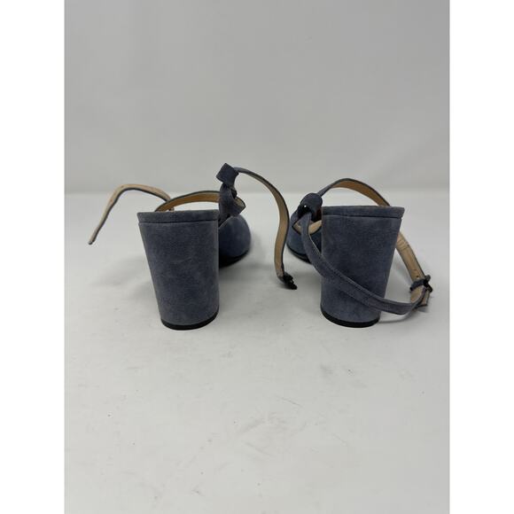 Sundance Women's NEW Viloria "Denim" Blue Leather Suede Heels size 39 (US 8) - Picture 4 of 8